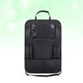 thumbnail image 1 of WHAMVOX 2Pcs Black Car Back Seat Pouch for Multi-functional Storage and Organization, 1 of 7