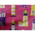 thumbnail image 5 of oneOone Cotton Cambric Yellow Fabric Sea Lighthouse Sewing Craft Projects Fabric Prints By Yard 56 Inch Wide, 5 of 5