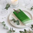 thumbnail image 3 of Cloth Napkins Set of 2 - 20x20 Inches, Ombre Green Waves Washable Reusable Table Napkins, Abstract Art Gradient Modern Soft & Absortbent Dining Napkin for Party Wedding Hotel Restaurant, 3 of 8