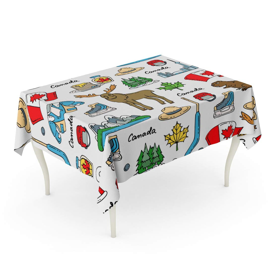 JSDART Colorful Canadian of Canada Pattern Colored Symbols Site Maple