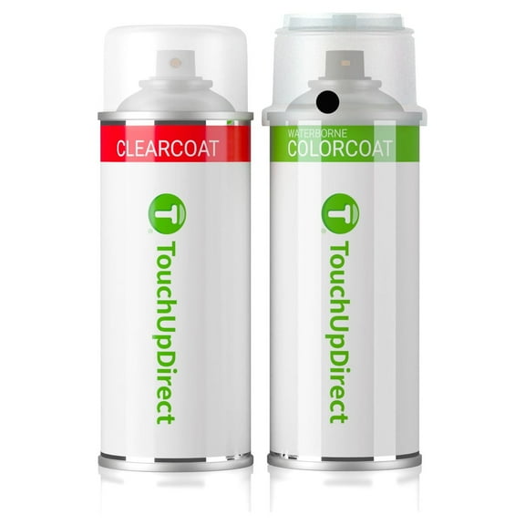 TouchUpDirect GB8/WA384A Ebony Twilight Metallic for Buick Exact Match Touch Up Paint Aerosol - Essential Kit