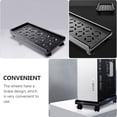 thumbnail image 4 of Computer Stand Cpu Tower Mobile Holder Cart Shelf Machine Carrier Hostwheels Mainframe, 4 of 6