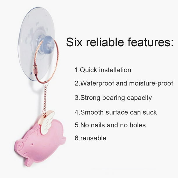 10Pcs Suction Cups Any Type Wide Range Clear Plastic Rubber