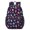 Astronaut and Alien, variant on Astronaut and Alien Purple Pattern 17" School Backpacks for Teens,Waterproof Oxford Fabric,S-Shape Padded Straps for School,Travel,Hiking,Camping