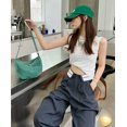 thumbnail image 4 of Kukuzhu Canvas Shoulder Bag Women Soft Designer Tote Bag Casual Small Shopping Traveling Message Bag Purse, 4 of 6