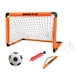 thumbnail image 2 of Portería de fútbol para niños, pelota de red de fútbol, ​​portería de fútbol plegable compacta portátil, puerta de fútbol para deportes, patio trasero Naranja 60x45cm, 2 of 8
