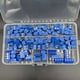 thumbnail image 4 of 100 Uds KF301-2P3P4P posición PCB bloque terminales tornillo KF301 2 pines 3 pines 4 pines conector cable pin recto azul, 4 of 9
