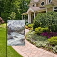 thumbnail image 2 of Yayeee Garden Flag 12" x 18" Double Sided Outdoor Yard Lawn Holiday Decorations, River and Mountains, 2 of 6