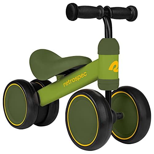 Retrospec Cricket Baby Walker Balance Bike with 4