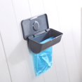 thumbnail image 4 of LOVEVER Wall Mounted Trash Garbage Bag Container Holder Plastic Storage Box Dispenser, 4 of 8