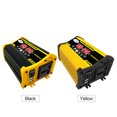 thumbnail image 1 of Sine Modified Sine Wave Inverter High Frequency 4000W  Power Watt Power Inverter DC 12V to AC 110V Converter Car Power Charger Inverter with 2.1A Dual USB Port Battery Clips, 1 of 7