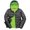 Black/Lime Green, variant on Result Urban Mens Snowbid Hooded Jacket