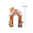 thumbnail image 2 of 10FT Tall Jumbo Gingerbread Archway Inflatable Decoration, 2 of 6