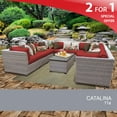 thumbnail image 2 of Catalina 11 Piece Outdoor Wicker Patio Furniture Set 11a, 2 of 6