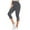 Dark Gray, variant on ZKCCNUK Women's Pants Quick Drying Tight Fitting Fashionable Elastic Fitness Pants With Split Leg Yoga Pants S-2XL