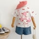 thumbnail image 1 of Camiseta con estampado 3d de dibujos animados para niños y niñas, ropa bonita para madre e hija, camiseta de manga corta de Anime, novedad de verano, 1 of 4