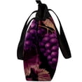 thumbnail image 4 of Thanksgiving Canvas Leather Mix Hand Bag Twill Sponge Jeanette 30x10.5x39cm/11.8x4.1x15.4in, 4 of 5