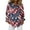 Dark Blue, variant on Domzest Womens 250th Anniversary Usa Shirt Patriotic Long Sleeve V Neck Butoon Down Tshirt 4th Of July American Flag Elements Shirt Blue 2XL