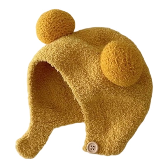 LIZENG Baby Hat Winter Cute Woolen Hat Knitted Hat Warm Toddler Hat. Boy Baby Hat