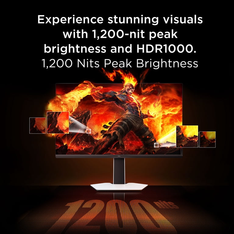 TCL 27" C2GMA QD-Mini LED 4K Gaming Monitor photo 4