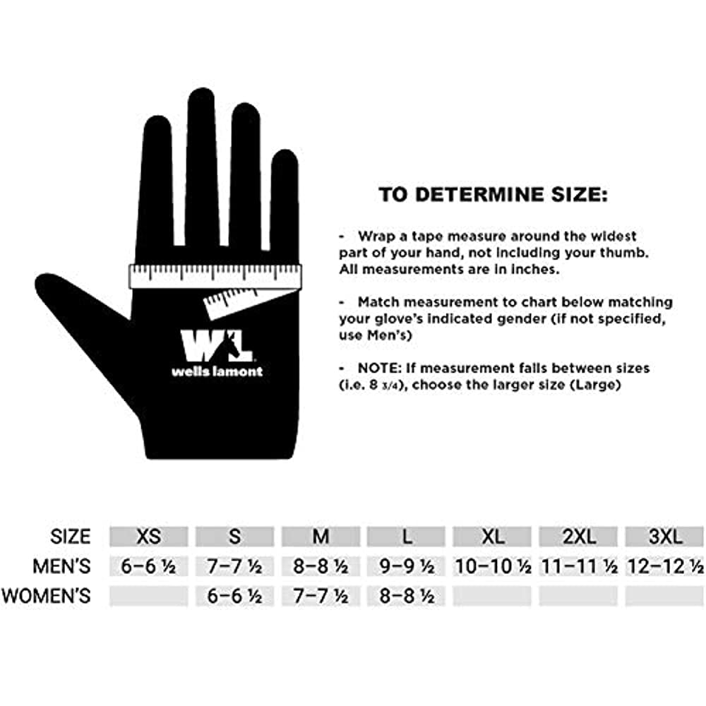 Buy Men's Heavy Duty Leather Palm Thinsulate Winter Work Gloves with