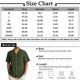 thumbnail image 3 of Shirt For Men, Men's Vintage Button Down Bowling Shirts Short Sleeve Summer Beach Shirt 3XL, 3 of 5