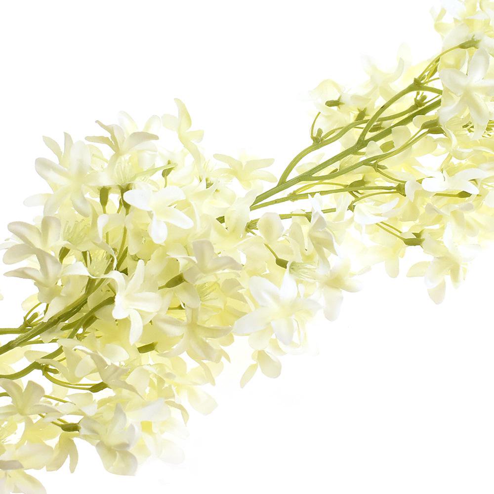 Artificial Winter Jasmine Flower Garland, Ivory, 66Inch