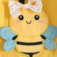 thumbnail image 4 of CAUYDY 0 3 6 9 12 18 Months Preemie Girls Clothing Baby Girl Long Sleeved Bodysuit Layette Set Newborn Fall Winter Romper Cute Toddler Gift Yellow Sizes 6-9 Months, 4 of 8