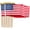 100 Pack, variant on 200 Pack Small American Flags on Stick, 5x8 Inch Small Flags/American Hand Held Stick Flags with Kid-Safe Spear Top, Perfect for Memorial Day Decorations