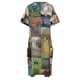 thumbnail image 5 of Pinturas famosas Vestido de bolsillo suelto Falda de verano Vestidos largos con velo Vestidos elegantes, 5 of 7