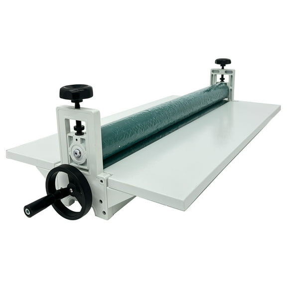 INTBUYING 750MM Manual Cold Roll Laminator Mount Laminating Machine All Metal Frame Office