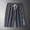 thumbnail image 2 of Icyshorts Men Ice Silk Stretch Quick-Dry Shorts Lightweight Breathable Iced Active Shorts, 2 of 4