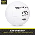 thumbnail image 5 of Athletic Works Size 5 Premium Soft Volleyball, White, 5 of 9