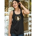thumbnail image 2 of Mom And Baby Heart Wreath Racerback Tank Women -Image by Shutterstock, Female Medium, 2 of 4