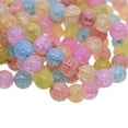thumbnail image 3 of segolike Fire Synthetic Rainbow Round Cabochon Loose Gemstone DIY Jewelry 6mm, 3 of 9