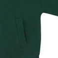 thumbnail image 6 of Creative Knitwear Kids Full Zip Polar Fleece Jacket, Hunter Green, Sizes 12m-6, 6 of 7