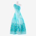 thumbnail image 2 of Zelouf Double Border Soutache On Tulle  , Sewing, DIY, Crafts Fabric by the Yard, Mint, 5 Yard, 2 of 2