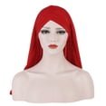 thumbnail image 3 of DPTALR Women India Hat Muslim Ruffle Cancer Chemo Beanie Turban Wrap Cap scarf Shawl, 3 of 5
