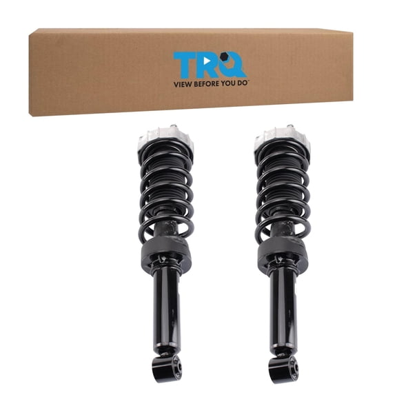 TRQ Rear Shock & Spring Assembly Set Fits 2007-2015 Audi 03-18 Porsche 04-17 VW