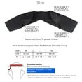 thumbnail image 3 of Esquirla Sports Neoprene Double Shoulder Brace Support Strap Compression Wrap for Women, 3 of 8