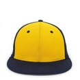 thumbnail image 3 of OC Sports TGS1930X Proflex Bamboo Charcoal Flat Visor Cap - Gold Navy, 3 of 8