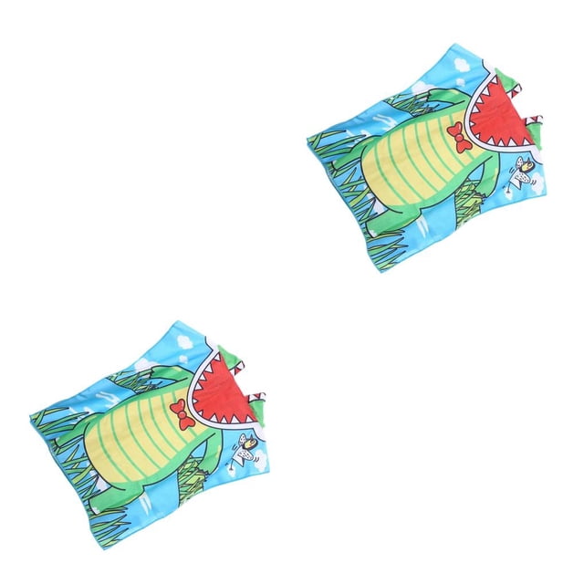 Matsuzay Toalla de baño, capucha de baño, toallita para niños, suministros de baño, equipo de natación, práctico estilo de dibujos animados lavable, Tipo 1 2piezas Matsuzay CBP585793