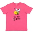 thumbnail image 3 of Inktastic I'm the Queen- cute queen bee Youth T-Shirt, 3 of 5