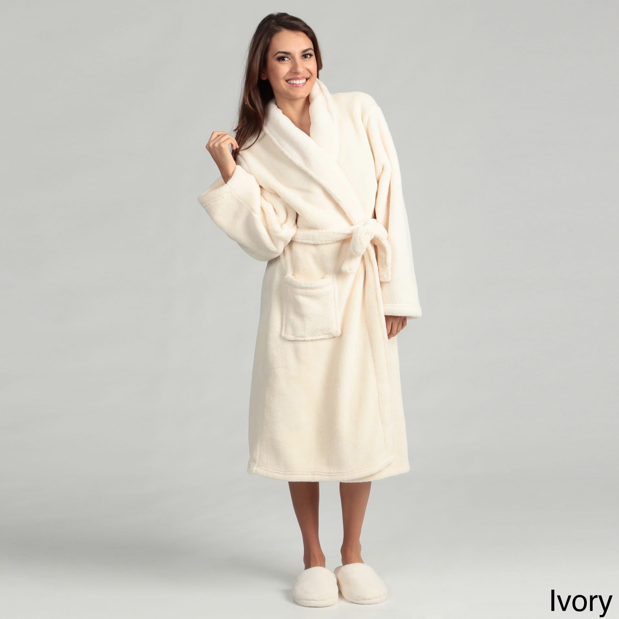 gown and slipper set