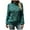 Green, variant on Ugly Christmas Sweaters For Women Solid Color Turtleneck Knitted Sweater Stylish Daily Wear Long Sleeve Pullover