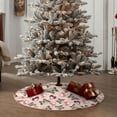 thumbnail image 5 of KLL Beautiful Butterflies and Hearts Christmas Tree Skirt 36" ,Party Decorations Farmhouse for Christmas Decorations Holiday Party, 5 of 6