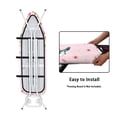 thumbnail image 4 of HELLHERO Hummingbird Bloom Ironing Board Cover Hook and Loop Home Protective Cover 3 Fasteners Iron Board Cover Soft, 4 of 5
