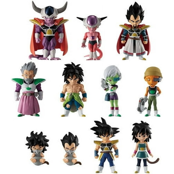 Bandai Broly Premium Dragon Ball Super Action Figure, 11 Piece Set
