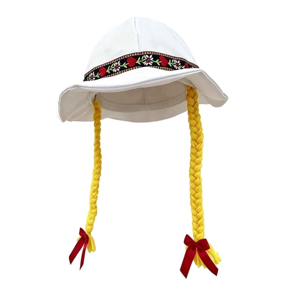 Levmjia Women Hat Soft Hair Retro Comfort Lightweight Party Headwear Oktoberfest Festival Holiday Casual