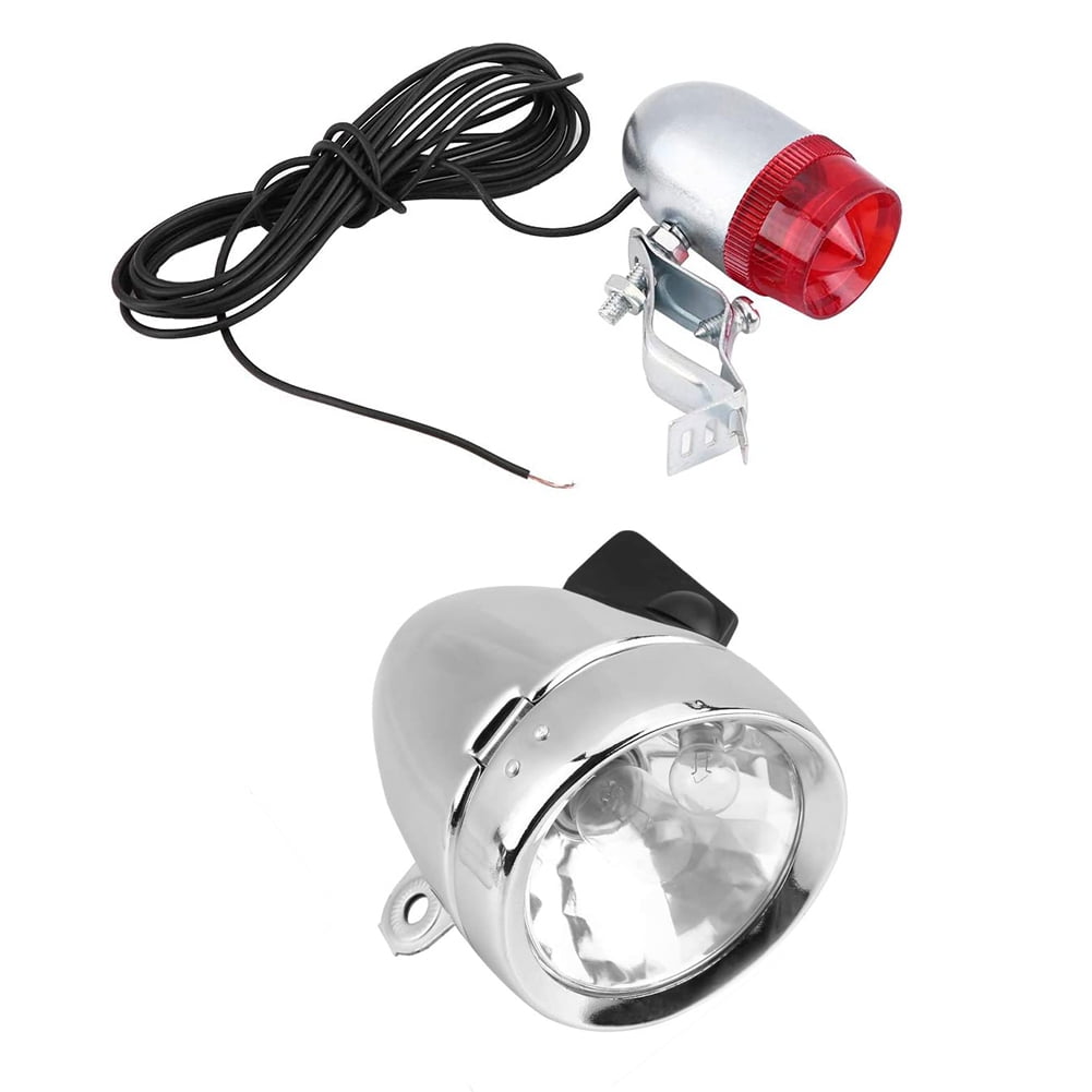 Ymiko 12V 6W Friction Generator Dynamo Headlight Taillight For Motor Motorized Bike DI Walmart